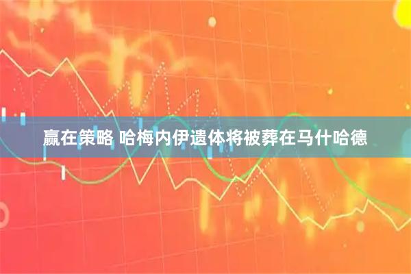赢在策略 哈梅内伊遗体将被葬在马什哈德