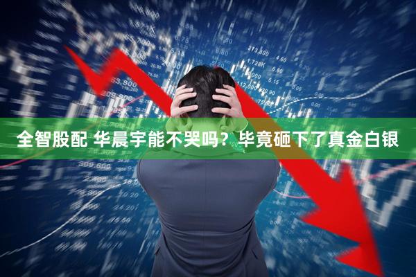 全智股配 华晨宇能不哭吗？毕竟砸下了真金白银