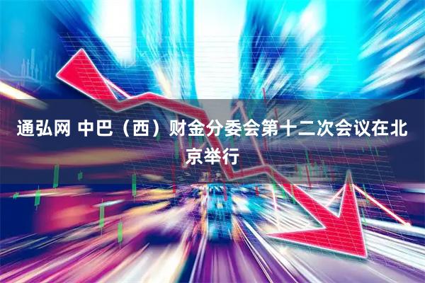 通弘网 中巴（西）财金分委会第十二次会议在北京举行